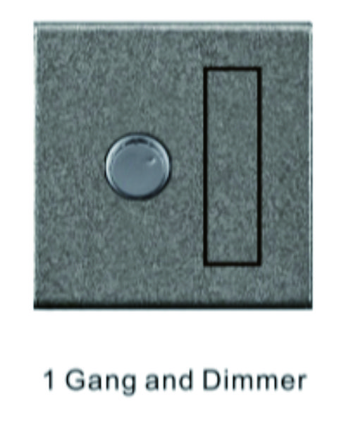 1 Gang and Dimmer