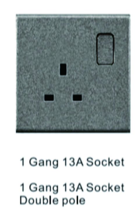 1 Gang 13A Socket 1 Gang 13A SocketDouble pole