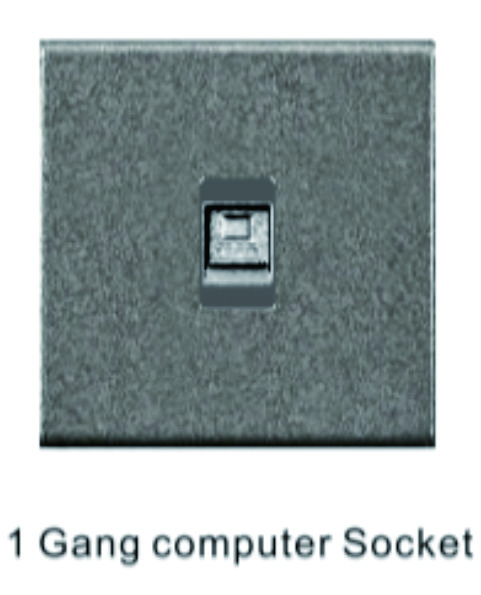 1 Gang computer Socket