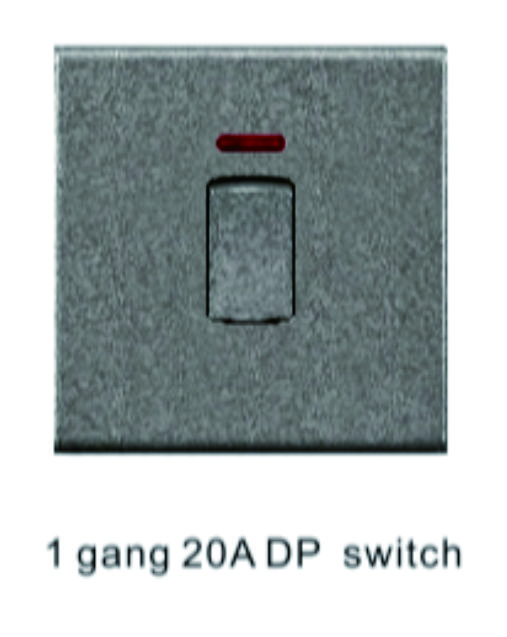 1 gang 20A DP switch