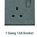 1 Gang 13A Socket