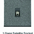1 Gang Satelite Socket