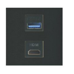 酒店-USB、HDMI插座