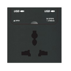 酒店-USB带多功能插座